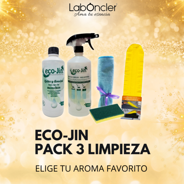 PACK 3 Limpieza ECOJIN