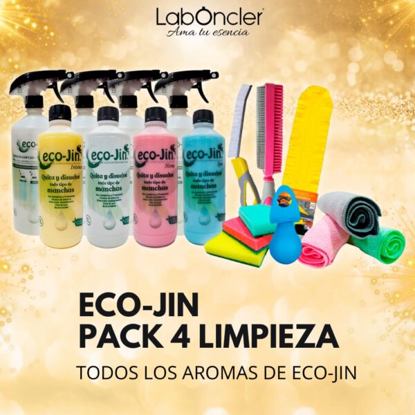 PACK 4  ECO-JIN Limpieza
