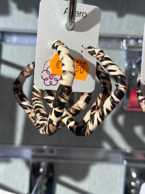 Pendiente Animal Print