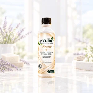 Botella Eco-Jin Snow de 1 litro, detergente concentrado multiusos de Laboncler